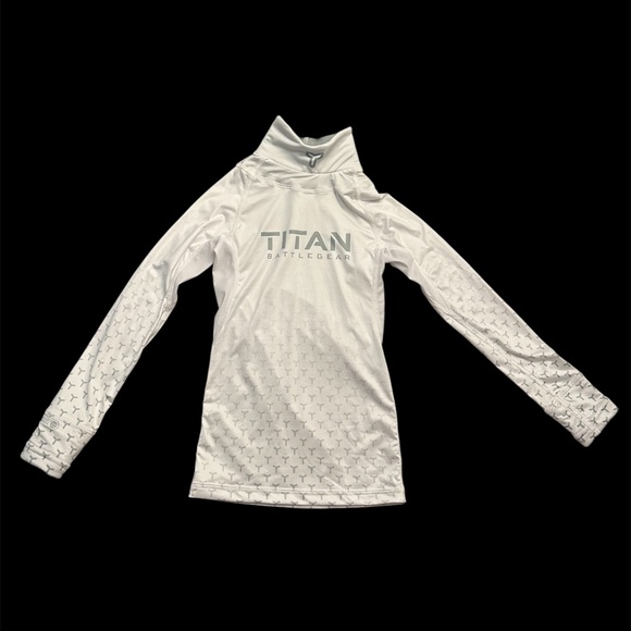Titan Battlegear Cut Resistant Baselayer Neck Guard Hockey Shirt Youth XS 4/5 - Picture 8 of 14